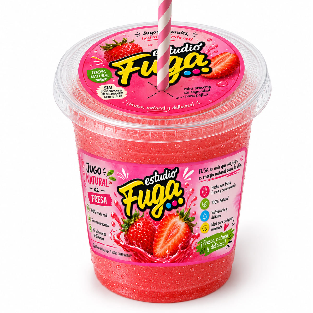 Etiquetas para Jugos Naturales