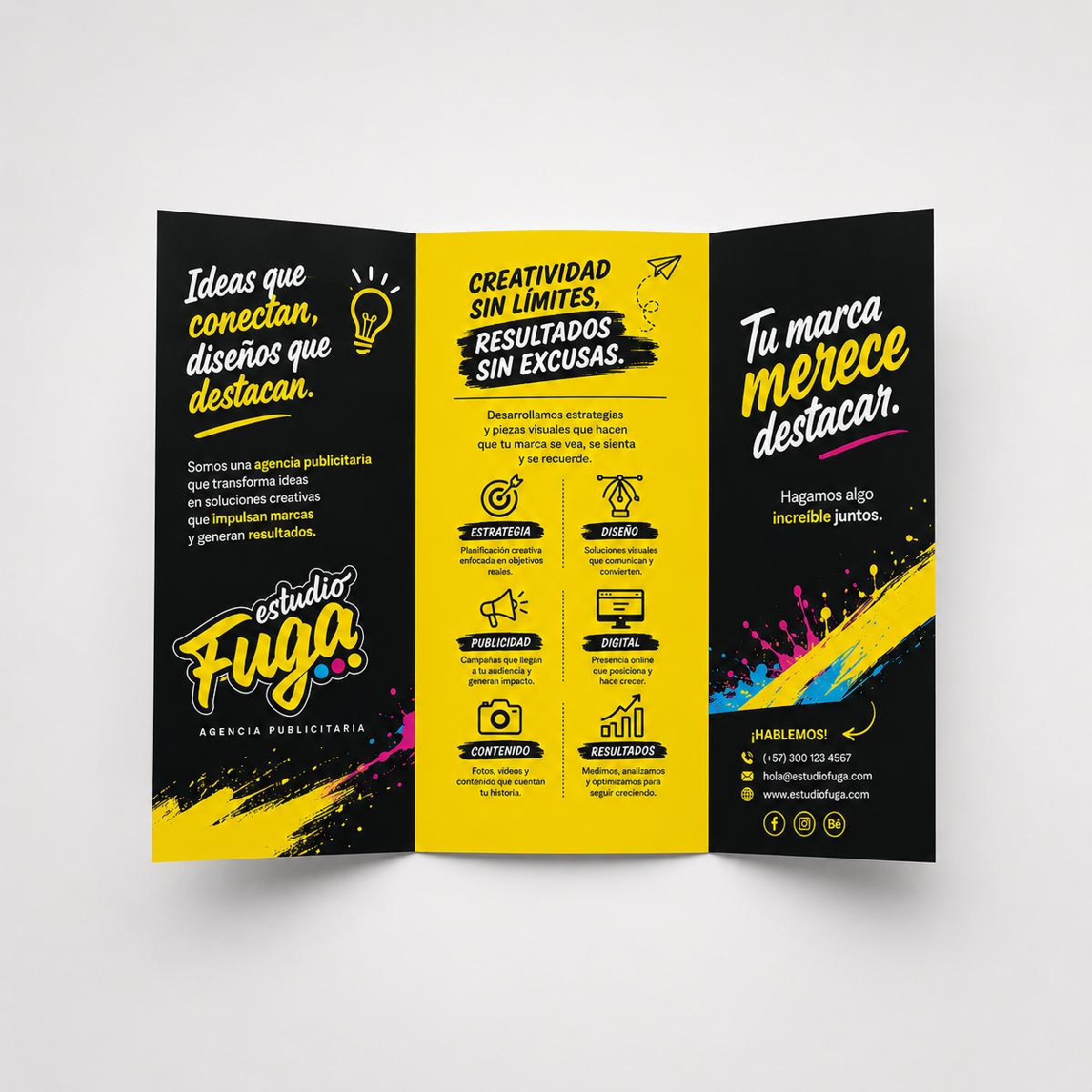 Trípticos Publicitarios / Corporativos