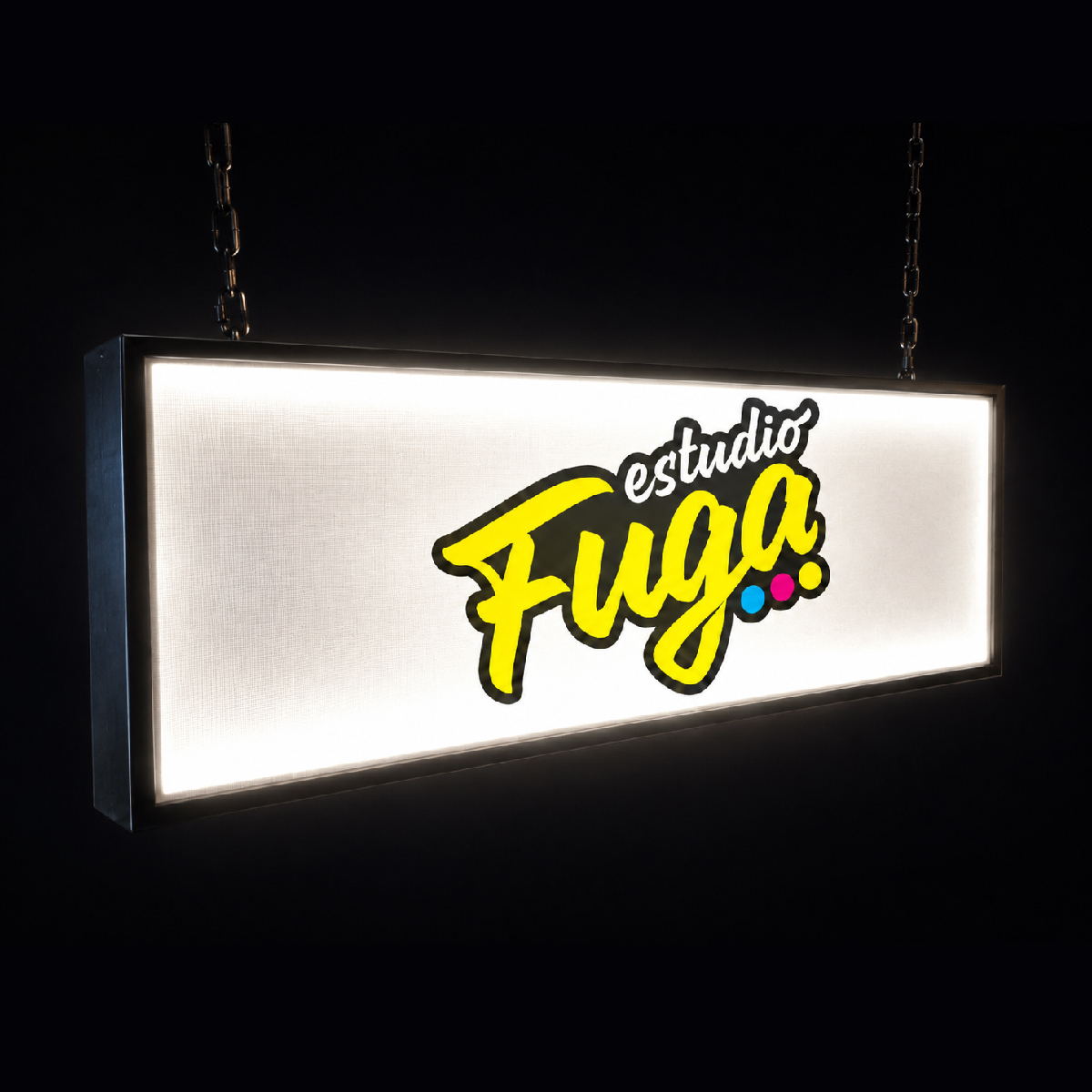 Caja de Luz rectangular 1 Cara